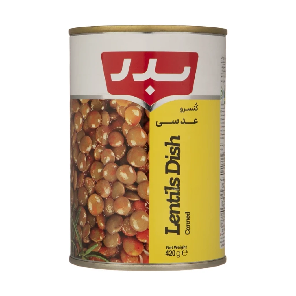  عکس کنسرو عدسی بدر